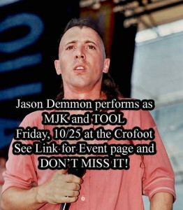 Jason Demmon performs as TOOL